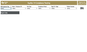 Equifax I9 Compliance Tracking