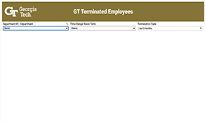 GT Terminated Employees