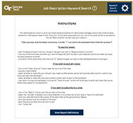 Job Description Keyword Search