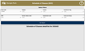 Schedule of Classes (SOC) - Live