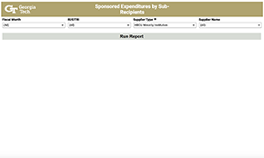 Sponsored Expenditures by Sub-Recipients